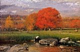 George Inness Famous Paintings - Catskill Valley